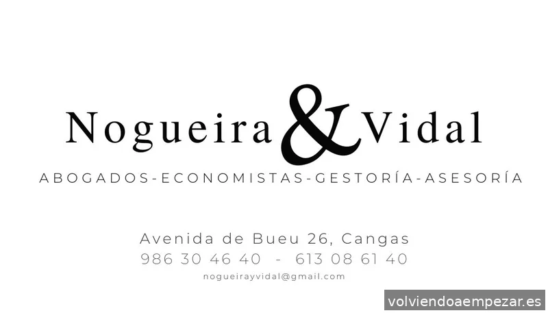 Dr. Feliciano Nogueira Vidal, abogado, economista y RR.LL.