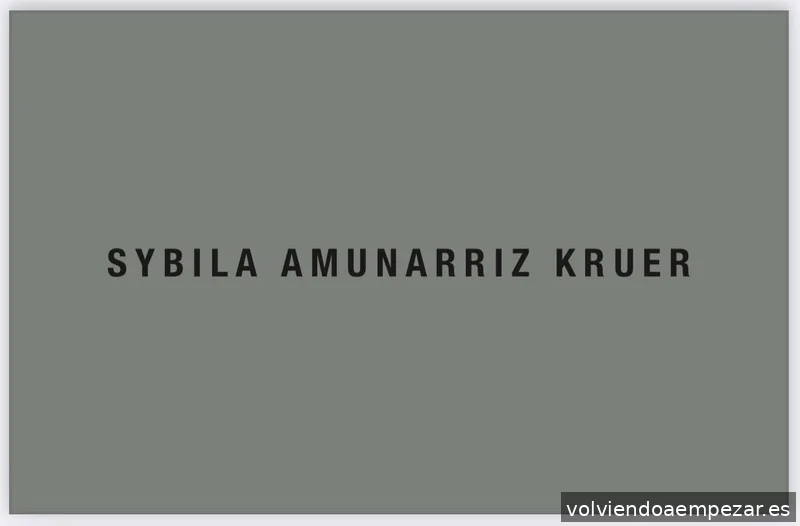 Sybila Amunarriz Kruer